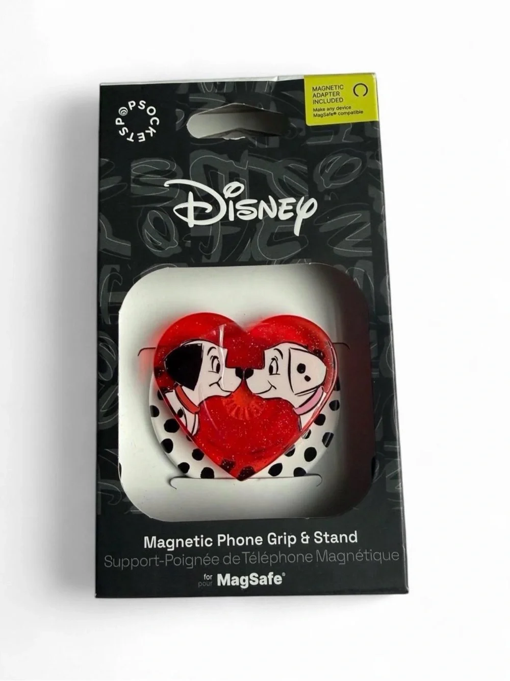 PopSocket Disney Red Heart 101 Dalmatians Magnetic Phone Grip & Stand